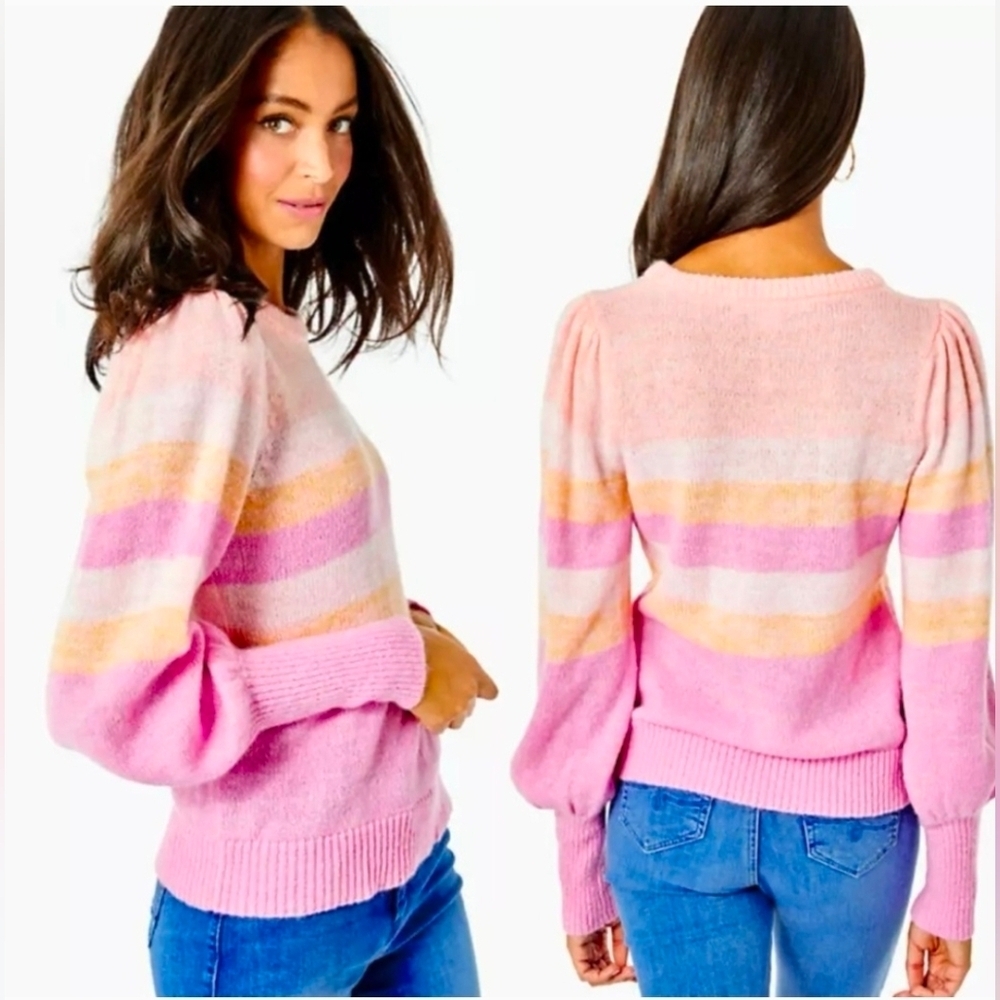 Lilly Pulitzer Ritza Striped Sweater Sz XS